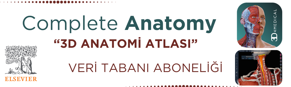 Complete Anatomy 3D Anatomi Atlası Platformu Aboneliği