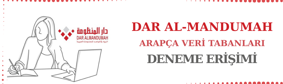 Deneme Erişimi: Dar Al-Mandumah Veri Tabanları