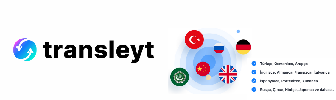 DENEME ERİŞİMİ: TRANSLEYT - YAPAY ZEKA DESTEKLİ AKADEMİK ÇEVİRİ VE MEDYA İŞLEME PLATFORMU